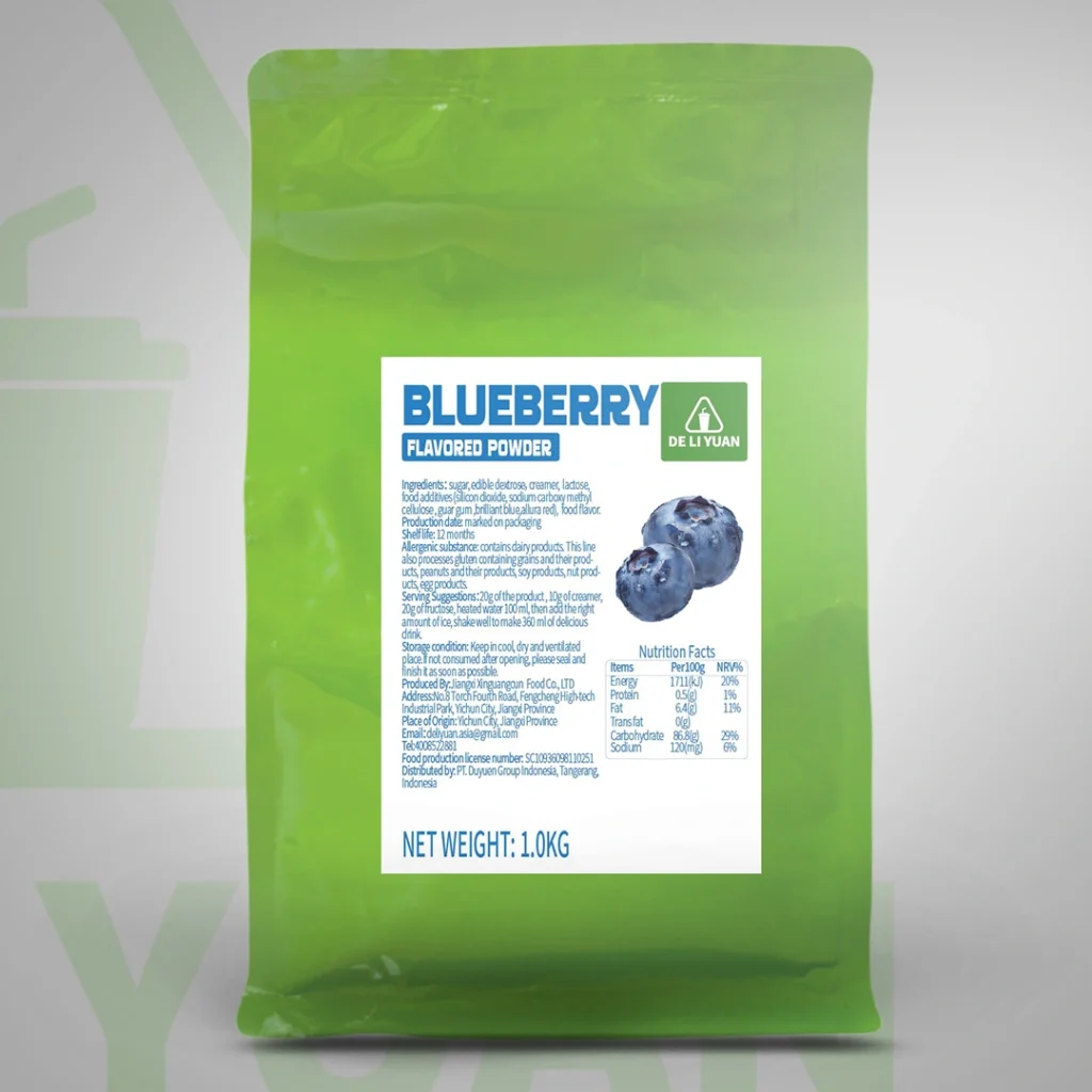Blueberry Flavored Powder Deliyuan