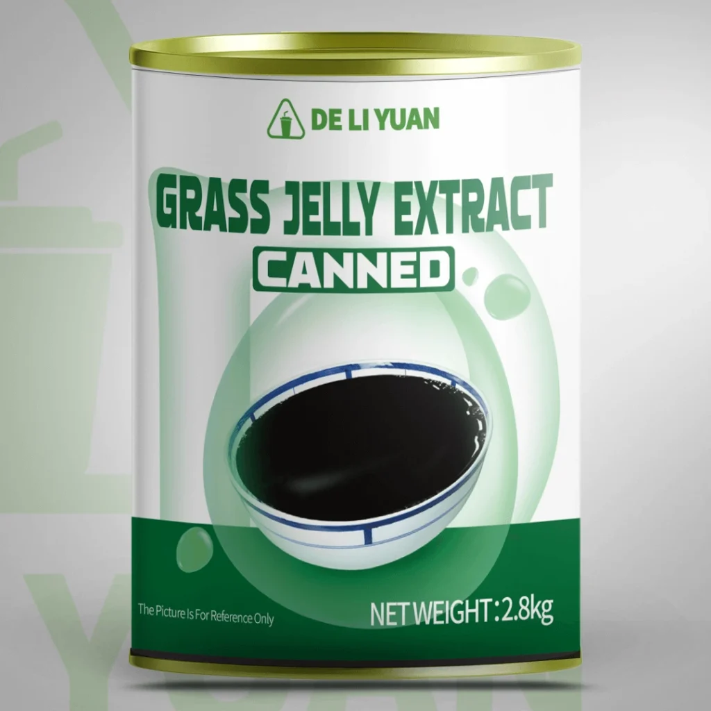 Grass Jelly Extract Canned Deliyuan