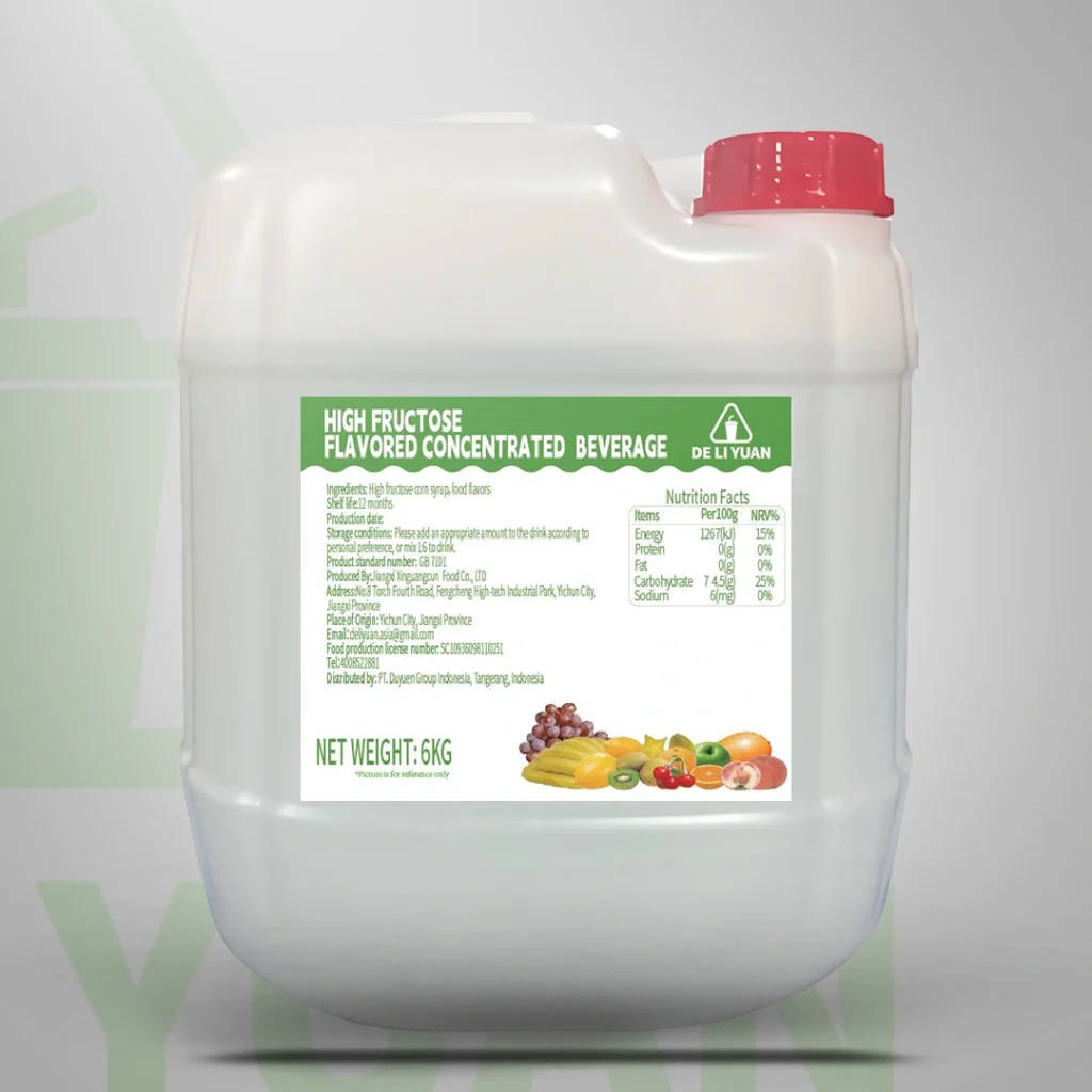 High Fructose Flavored Concentrated Beverage Deliyuan