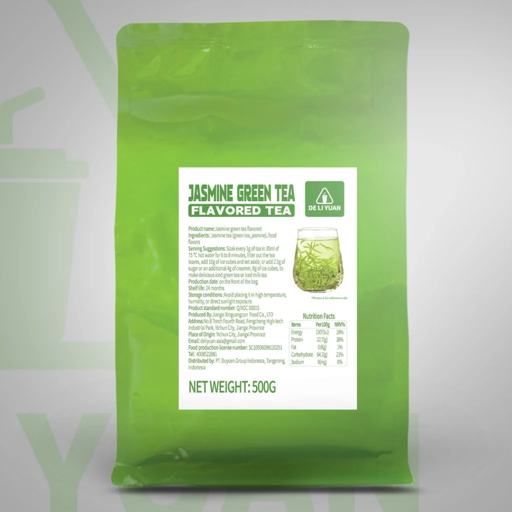 Jasmine Green Tea Flavored Tea Deliyuan