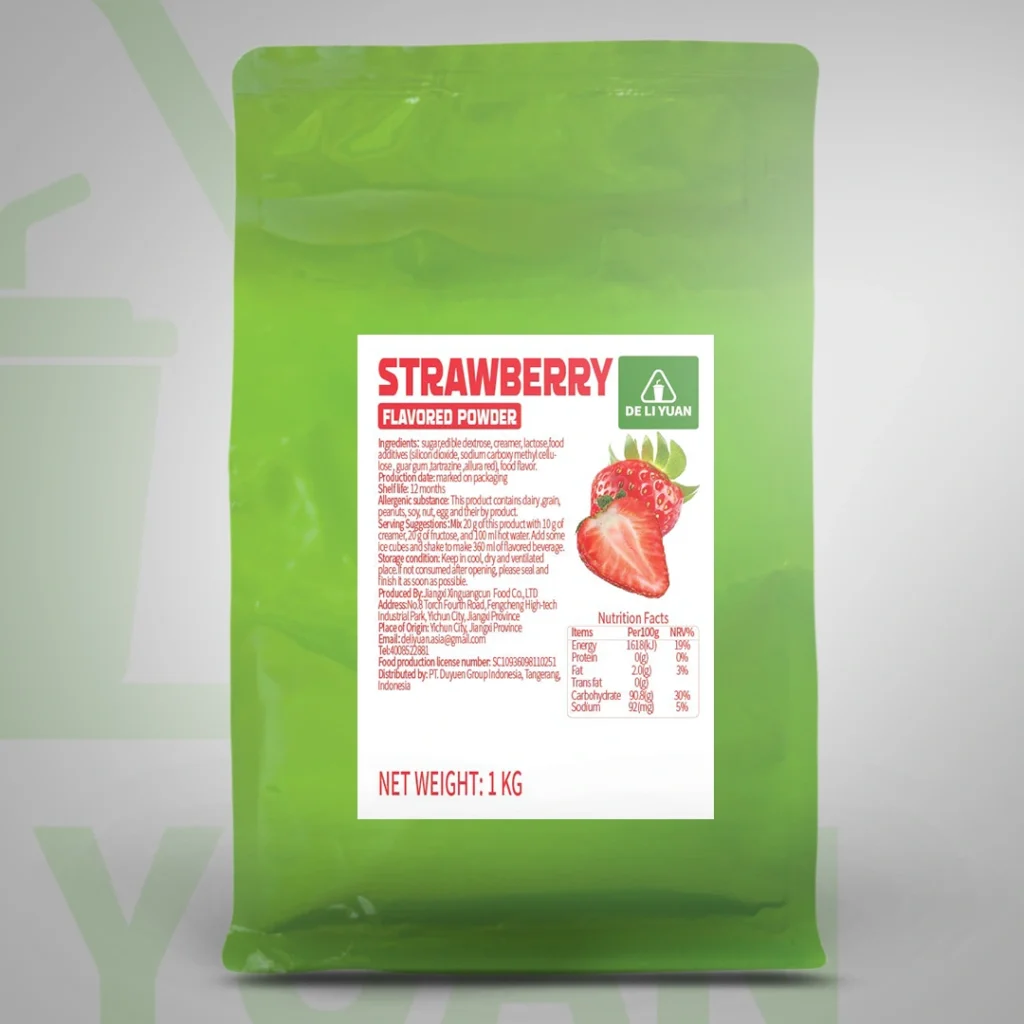 Strawberry Flavored Powder Deliyuan