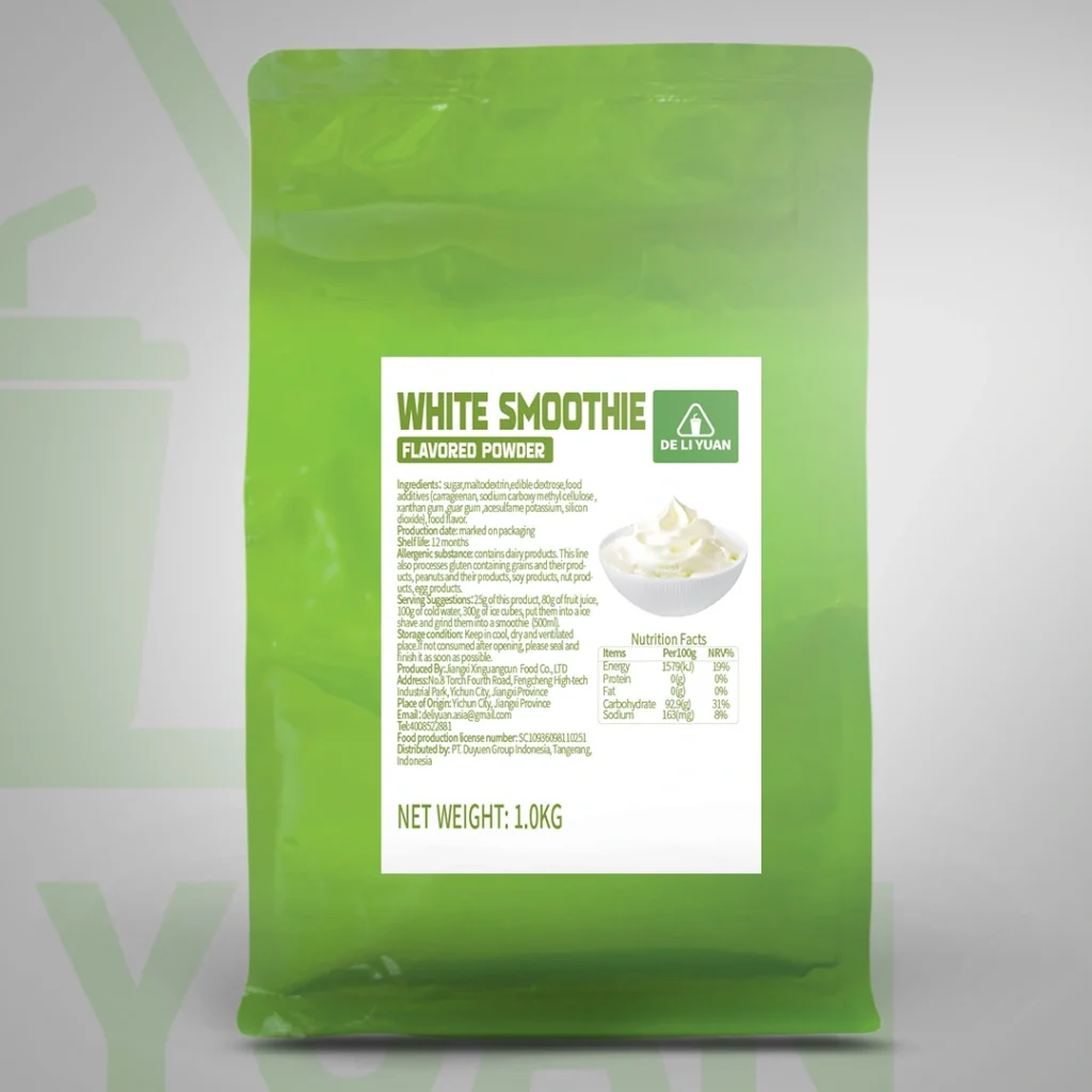 White Smoothie Flavored Powder Deliyuan