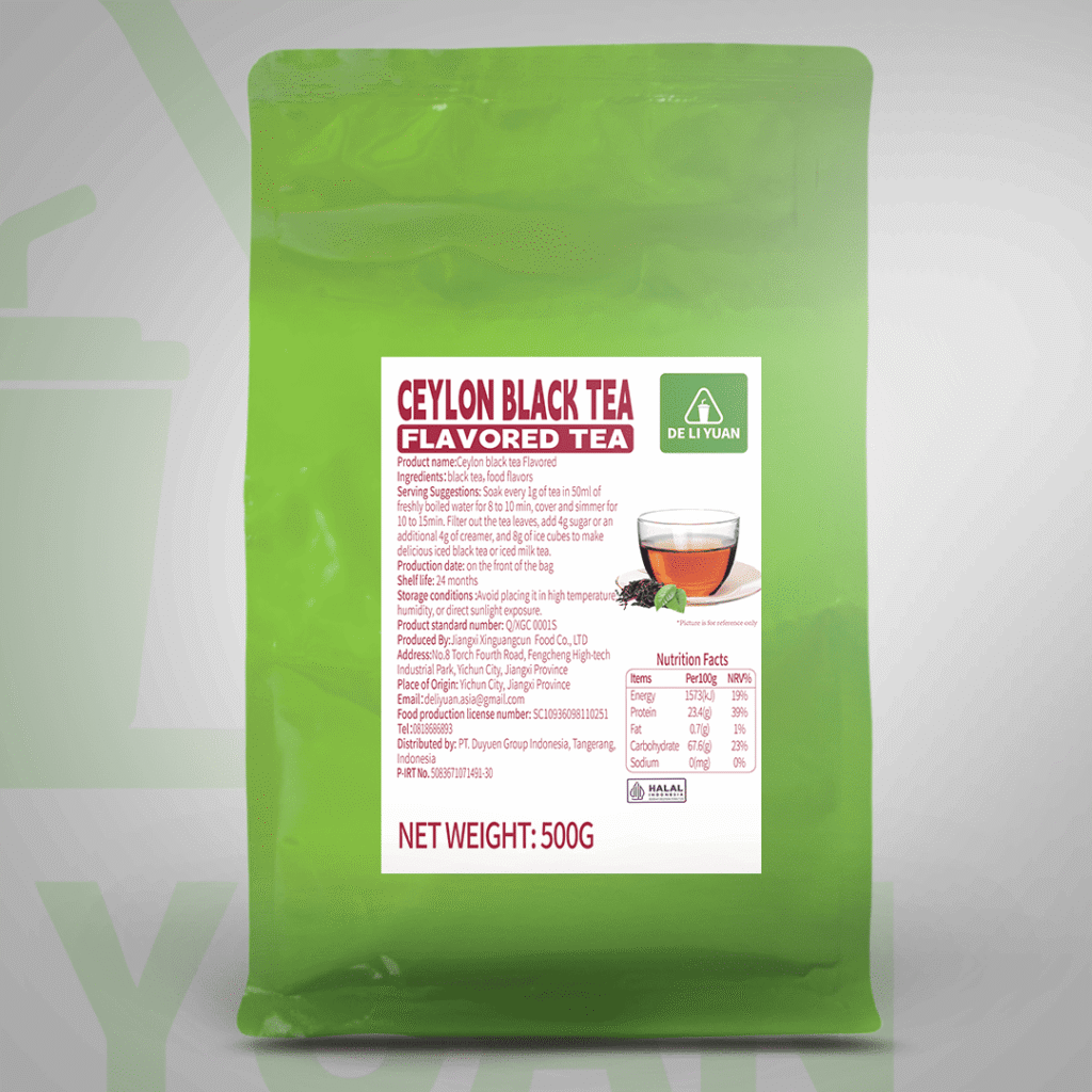Ceylon Black Tea Flavored Tea Deliyuan
