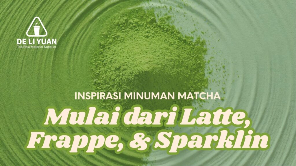 inspirasi minuman matcha