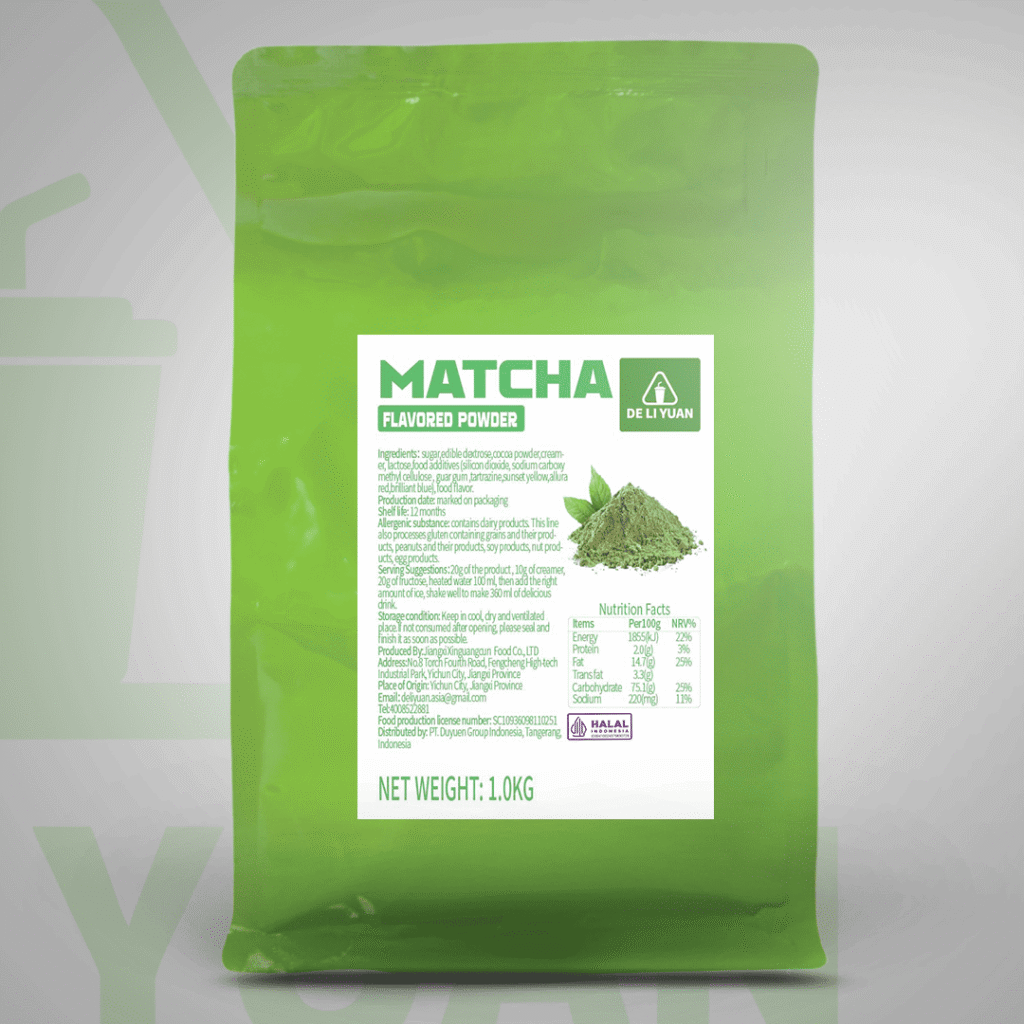 Matcha Flavored Powder Deliyuan