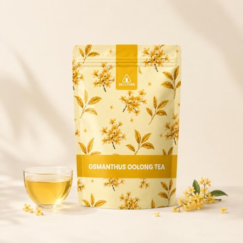 Osmanthus Oolong Tea dengan perpaduan teh oolong dan bunga osmanthus